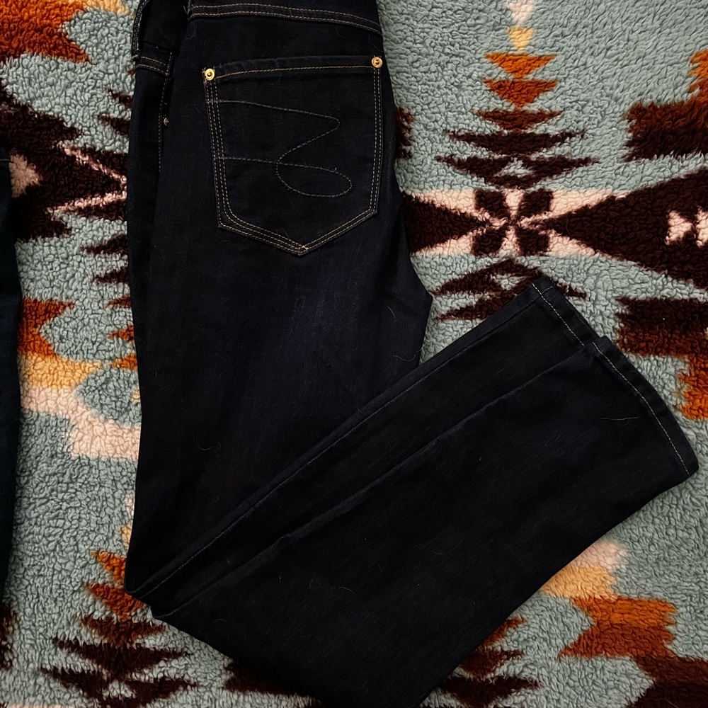 Seven jeans with high rise tummy toner waist